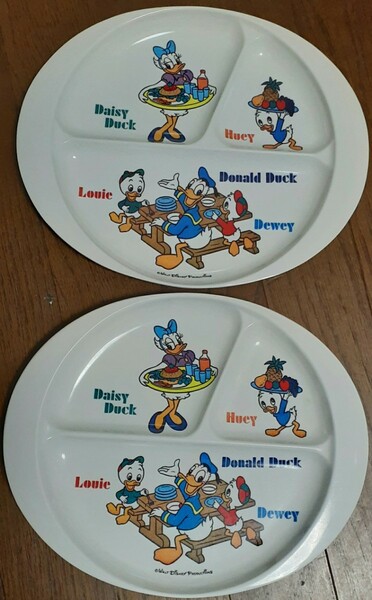 キッズランチプレート ディズニー 昭和レトロ プレート皿 食器