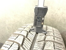 AU087 8X A1 ミシュラン X-ICE スタッドレス 185/60R15 2017年 ★2本 ★残溝約6.1mm ★即決_画像7