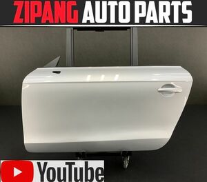 AU093 8J TTクーペ 2.0TFSI クワトロ 左フロント ドア ◆LX7W アイスシルバーM 【動画有り】○★即決★