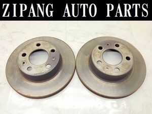 VL019 AB230 Volvo 240 Classic LTD-ED front brake rotor * left right set *263mmΦ * degree so-so * * prompt decision *