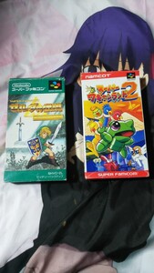 ゼルダの伝説神々のトライフォース、スーパーワギャンランド2セット