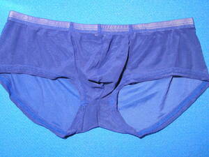 即決新品 McKillop Sexy Male Underwear Ultra Mesh Hip Boxer - Lycra 青色メッシュ ボクサー 現品表記サイズ　M