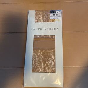 送料込み 新品 ラルフローレン Ralph Lauren ラッセルフルールハイソックス フレンチヌード 23-25cm 送料無料
