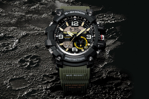 【1円】新品正規品CASIOカシオG-SHOCK G-ショック MUDMASTER(マッドマスター) ウレタンベルtト 200M防水 ダイバー ミリタリー 軍 腕時計