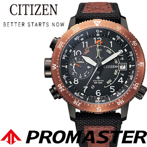 【1円】新品正規【希少アルティクロン】日本未発売CITIZENシチズンPROMASTERプロマスターランド電池交換不要エコドライブ電子コンパス搭載