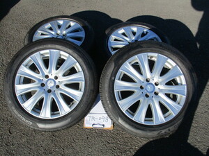 ベンツw222純正　18AW＆タイヤ　PIRELLI　cinturato　245/50R18　4本　　TR098