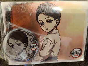 鬼滅の刃 ダイニング お楽しみくじ キャンバスパネル 缶バッジ 鬼舞辻無惨