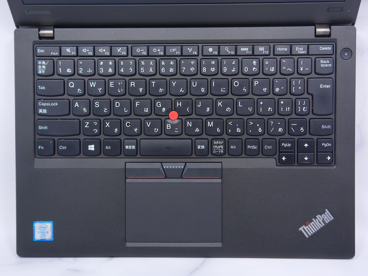 フルHD ThinkPad X260 Core i5 6300U/8GB/新品SSD256GB/Webカメラ/12.5