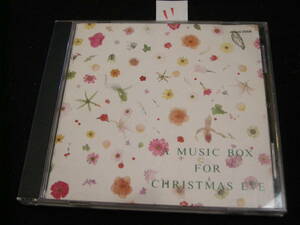 ”即決CD!　MUSIC BOX FOR CHRISTMAS EVE / PROLOGUE , JINGLE BELL ROCK , HERE COMES SANTA CLAUS