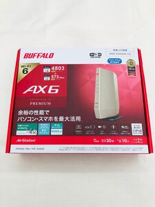 BUFFALO Wi-Fiルーター WSR-5400AX6-CG