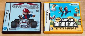 Nintendo DS ソフト2本セット(ニュースーパーマリオブラザーズ、マリオカートDS)