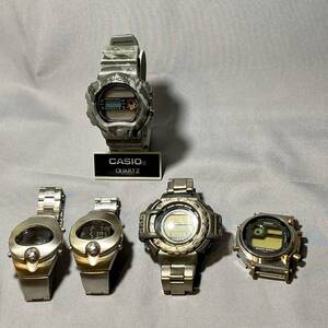 ジャンク まとめ売り CASIO G-SHOCK SEIKO SPOON PROTREK