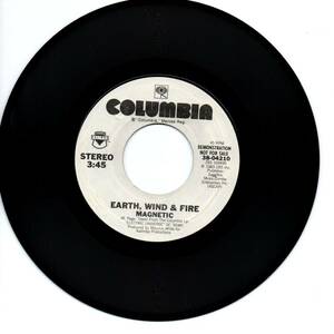 Earth, Wind & Fire (EWF) 「Magnetic」 米国盤プロモ用EPレコード
