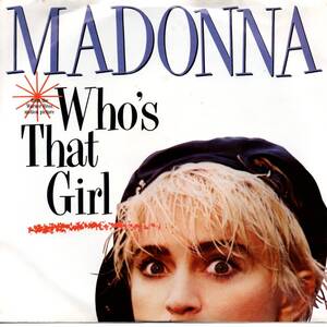 Madonna 「Who's That Girl/ White Heat」 米国盤EPレコード