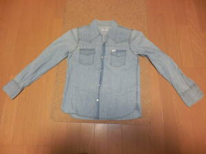 LEE western shirt Denim shirt LT9016 size L