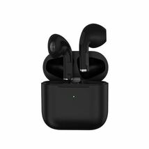 1円～ 送料無料 Apple AirPods 型 Pro5 黒 ワイヤレス イヤホン 重低音 自動ペアリング Bluetooth 5.0 iPhone iPad Mac対応_画像1