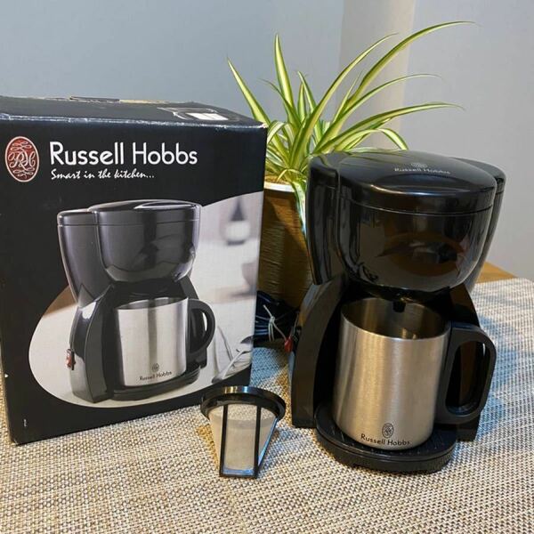 Russell Hobbs パーソナルコーヒーメーカー ダブルステンレスマグつき