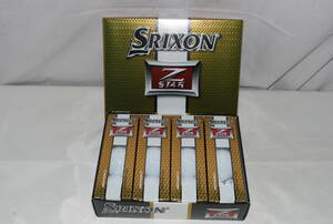 新品 未使用 SRIXON Z STAR 1ダース ゴルフボール スリクソン Zスター