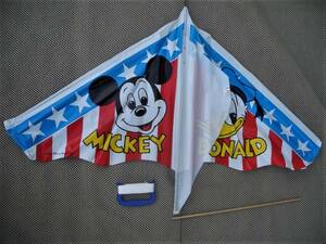  that time thing,No.1. kite * America made geila kite X10 set * Mickey & Donald : Disney geila new goods unopened goods.