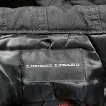 LOUNGE LIZARD シンサレート 中綿 ジャケット 1 ラウンジリザード ブラック_画像6