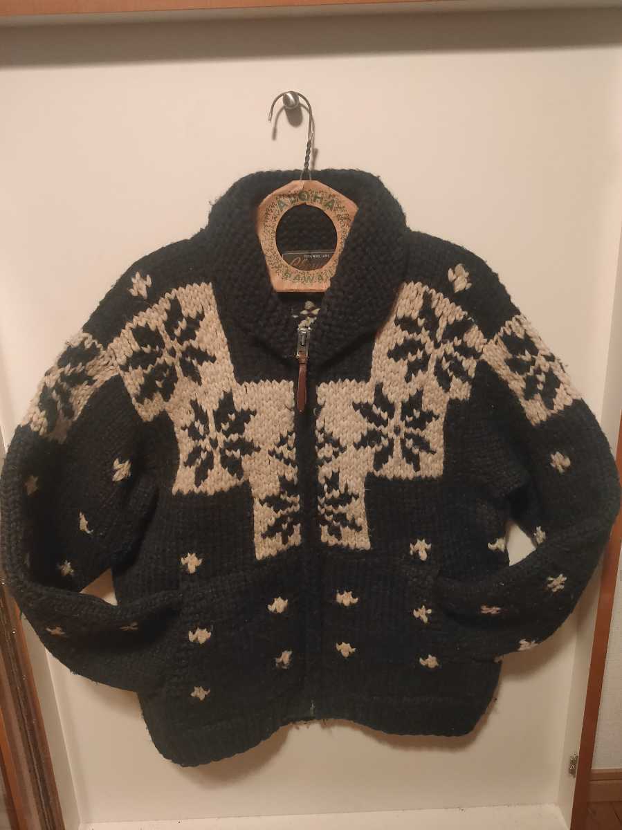 カナダ製 ハンドメイド カウチンセーター