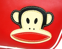 美品 入手困難 Paul Frank ポールフランク ショルダーバッグ ジュリアスくん 赤_画像2