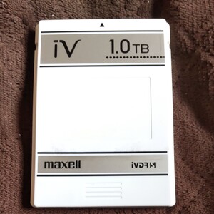 maxell iVDR-S 1.0TB シルバーモデル 宅急便コンパクト発送