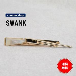 激レア！希少！超入手困難！SWANK スワンク製ビンテージネクタイピン ショットガン型（ゴールド白蝶貝）美品！