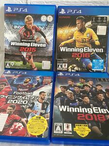 【PS4】 eFootball ウイニングイレブン 2020 2018 2016 2015 まとめ売り