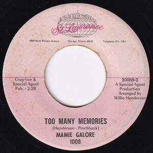 Mamie Galore - Too Many Memories Superb female soul ballad