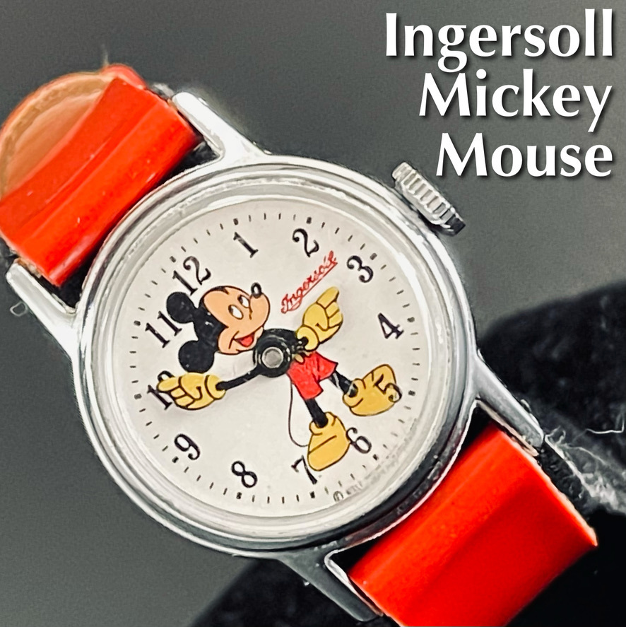 ヤフオク! -ミッキーマウス ビンテージ 時計の中古品・新品・未使用品一覧