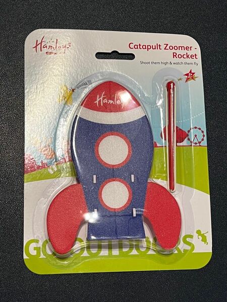 Hamleys CATAPULT ZOOMER ROCKET ハムリーズ　ロケット