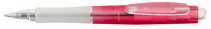 同梱可能 油性ボールペン 0.7mm インク黒 BGMQ-100 日本製 プラチナ万年筆 #22 クリアレッドｘ１本