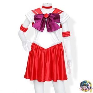 * premium BANDAI made Bishoujo Senshi sailor ma-z cosplay uniform fire . Ray * costume play clothes Sailor Moon 