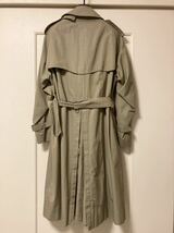 1980’s Burberrys TRENCH21 一枚袖トレンチコート ビンテージ フルセット ライナー付 バーバリー AURALEE COMOLI L’ECHOPPE Aquascutum _画像2