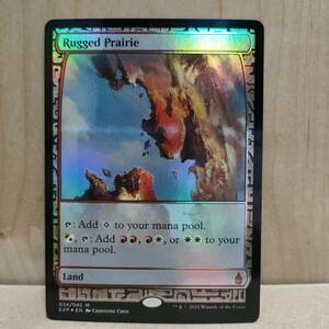 ★☆MTG 【EN】【Foil】《岩だらけの大草原/Rugged Prairie》[EXP] 土地★☆ 全ての商品同梱可能