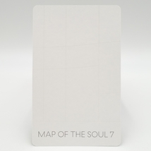 BTS 防弾少年団 バンタン/map of the soul:7 ver.3/RM ナムジュン/フォト トレカ カード/4353_画像2