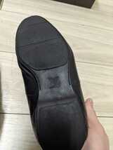 ルイヴィトン LOUIS VUITTON ビジネスシューズ 靴 レザー 本革 6M 25cm相当 黒 ブラック系 メンズ　ダミエ_画像9