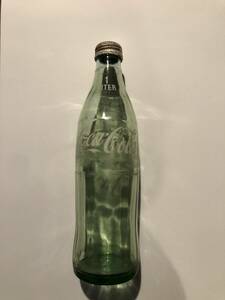 ★昭和レトロ★コカコーラ1L空瓶 1リットル . COCACOLA 1000ml 空き瓶★アンティーク ビンテージ★