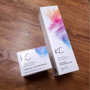 新品 KC　やわ肌マンゴスチンローション 化粧水 200ml + SIWA KC　薬用 美白オールインワン スキンジェル 