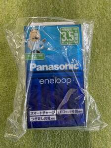 [ new goods * unopened ] Panasonic eneloop single 3 shape charger Nickel-Metal Hydride battery 4 pcs insertion . Panasonic Eneloop 