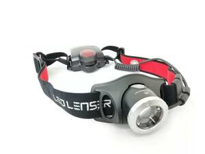 【IE36】(OT) 生産終了品 Ledlenser レッドレンザー H7R LEDヘッドライト USB充電式 ヘッドランプ 通電未確認 中古現状品 ジャンク扱い