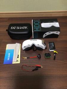FPV レーシングドローン FAT SHARK HDOゴーグル美品!!