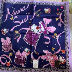 ANNA SUI アナスイ×サンリオ ハローキティ コラボ ハンカチ 未使用B