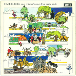 英Decca SXL6424　「世界の子供の歌」　ヒルデ・ギューデン