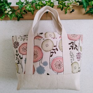 バッグインバッグにもなるミニバッグ ハンドメイド トートバッグ