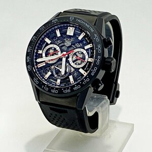 送料無料 中古 タグホイヤー 時計 TAG HEUER カレラ キャリバーホイヤー02 クロノグラフ CBG2A90 FT6173 セラミック 145267