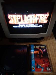  junk / abroad / North America / Sega CD Stellar-Fire