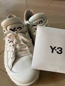 adidas × YOHJI YAMAMOTO Y-3/スニーカー サイズ：26cm ホワイト　アディダス × ヨウジヤマモト ワイスリー