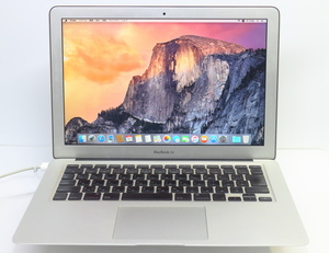 Apple MacBook Air (13-inch, Late 2010)/1.86GHz Intel Core 2 Duo/2GBメモリ/SSD128GB/OS X Yosemite/バッテリー無し ジャンク扱い